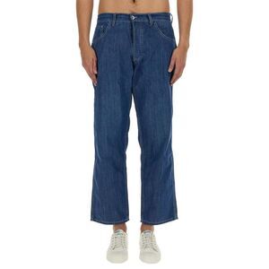 YMC Men's Wide Leg Denim Jeans Men DENIM Pants